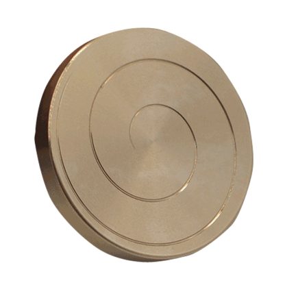 Mezmocoin Desktop Gyro Metal Transfer Coin, Style: Brass