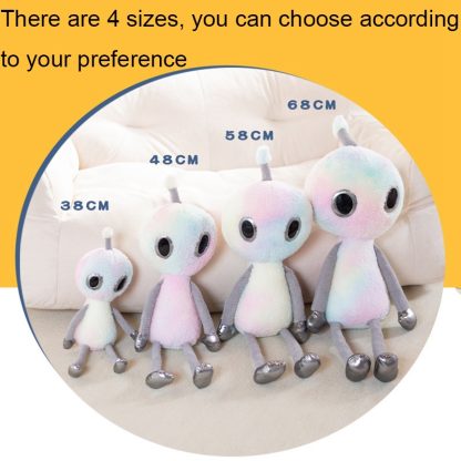 Funny Alien Doll Toy Simulation Alien Plush Children Comfort Dolls, Size: 38cm(Pink) - Image 3