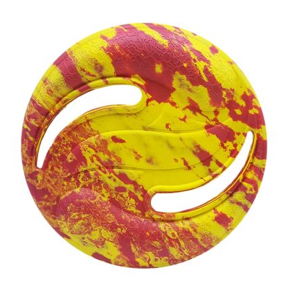 SOFTOYS ST5007 EVA Foam Children Safe Soft Flying Plate Outdoor Flying Disk(Camouflage Yellow)