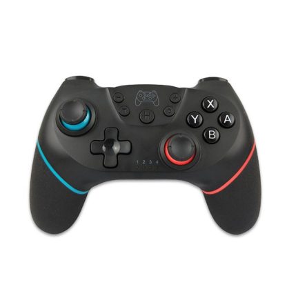 For Switch/ Switch OLED/Switch Lite Bluetooth Handle 6-axis Wireless Gamepad(Left Blue Right Red)