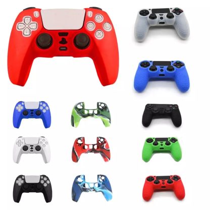 For PS5 Controller Silicone Case Protective Cover, Product color: Blue - Image 2