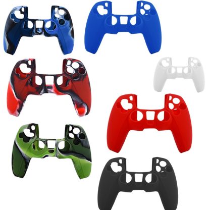 For PS5 Controller Silicone Case Protective Cover, Product color: Blue - Image 3