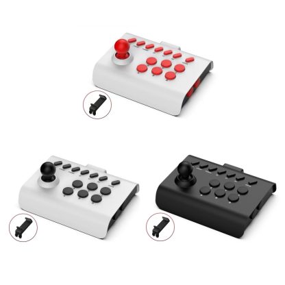 Y01 Bluetooth Wireless 2.4G Joystick Gamepad(White Red) - Image 2