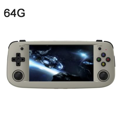 ANBERNIC RG503 4.95-Inch OLED Screen 960 X 544 Open Source Handheld Retro Game Console 16G+64G 20000 Games(Gray)