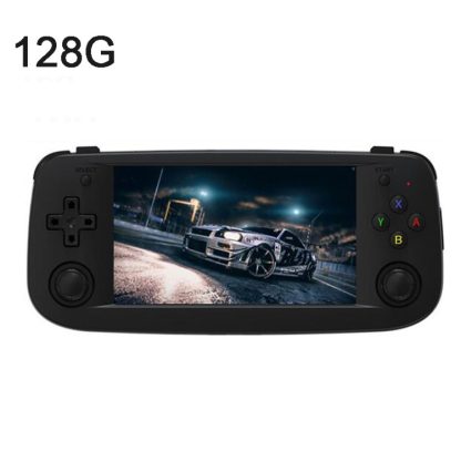 ANBERNIC RG503 4.95-Inch OLED Screen 960 X 544 Open Source Handheld Retro Game Console 16G+128G 30000 Games(Black)