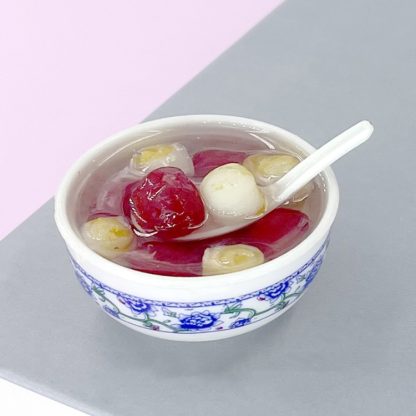 Jujube Lotus Seed Simulation PVC Food Model Children Toys