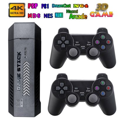 X2Plus 64G 2.4G Wireless Retro HDMI Video Game Console 3D HD Support PSP / Amiga / Arcade - Image 3