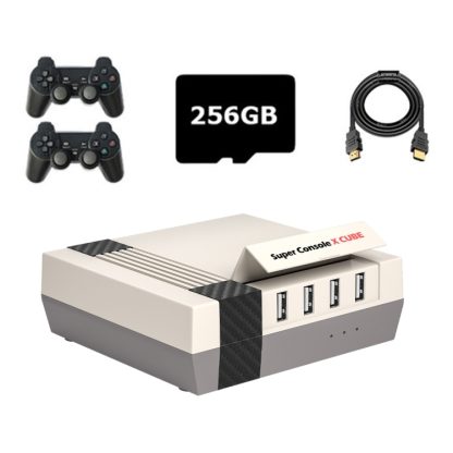 Super Console X Cube Wireless Retro TV Video Game Console Built-in 50+ Emulators 256G 50000+ Games(AU Plug)