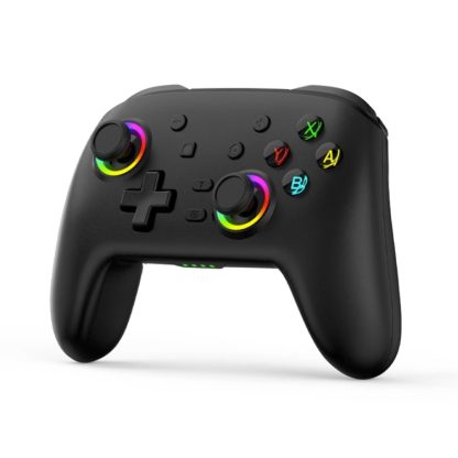 Wireless Bluetooth Somatosensory Vibration Gamepad for Nintendo Switch/Switch PRO, Color: Black