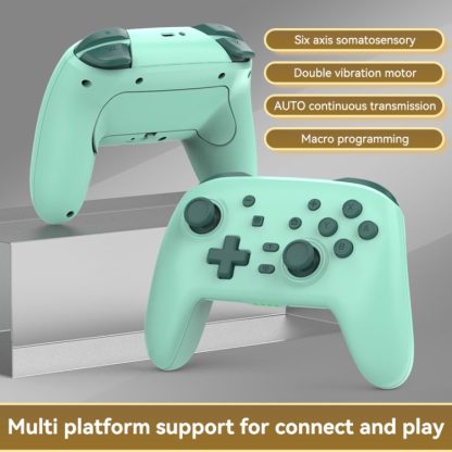 Wireless Bluetooth Somatosensory Vibration Gamepad For Nintendo Switch/Switch PRO(S07 Mint Green) - Image 2