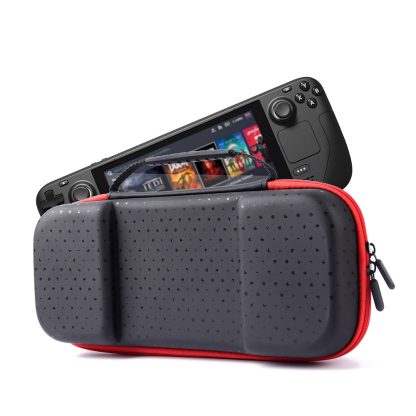 For Steam Deck Game Console Storage Bag Waterproof and Drop-proof with Interlayer(Black) - Image 2