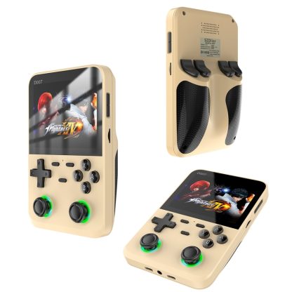 D007 Plus 3.5 Inch IPS Screen Handheld Game Consoles 10000+ Gaming Retro Devices(Jade Green) - Image 3