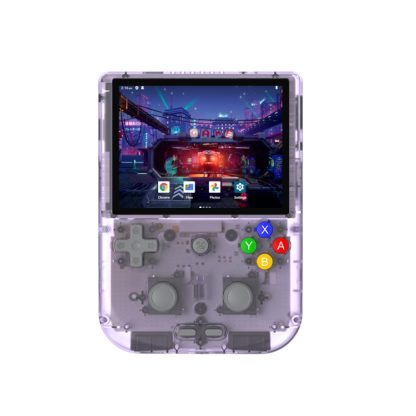 ANBERNIC  RG405V 4+128G 7000+ Games Handheld Game Console 4-Inch IPS Screen Android 12 System T618 64-Bit Game Player(Tr