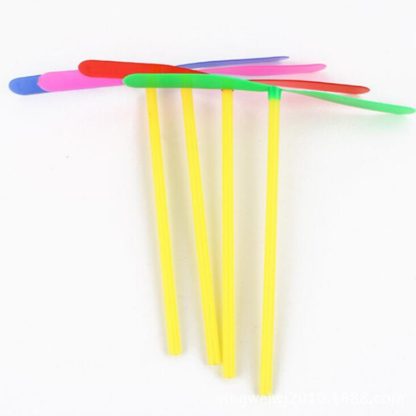 100 PCS Plastic Bamboo Pole Children Outdoor Recreation Toys, Random Color Delivery