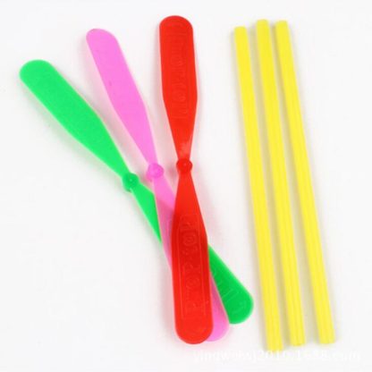 100 PCS Plastic Bamboo Pole Children Outdoor Recreation Toys, Random Color Delivery - Image 2