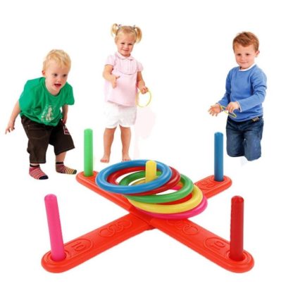 Throwing Ring Children Educational Sports Toys Indoor Sports Ring Set Toys