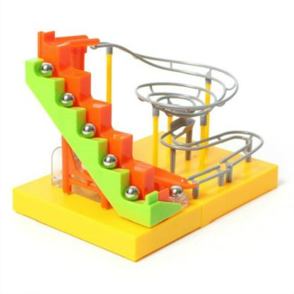 DIY Assembled Electric Track Ball Blocks Early Education Puzzle Children Building Blocks Toys(9922) - Image 2