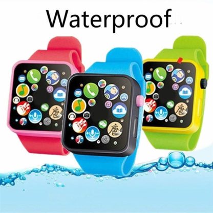 Kids Early Education Toy Wrist Watch 3D Touch Screen Music Smart Teaching Children Birthday Gifts, Chinese Version(Green - Image 3