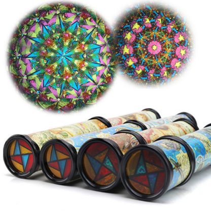 Kaleidoscope Colorful Toy Kids Children Birthday Educational For Children Gifts Length: 30cm, Color Random Delivery