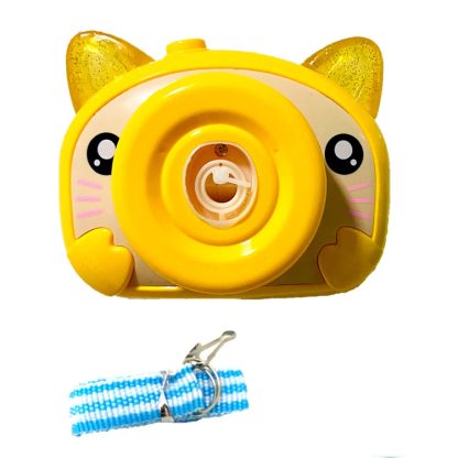 Cute Pet Bubble Machine Automatic Cartoon Music Light Bubble Blowing Camera(Cat) - Image 2