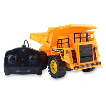 Electric 5 Channel Remote Control Engineering Vehicle Toy Kids Toy Gifts