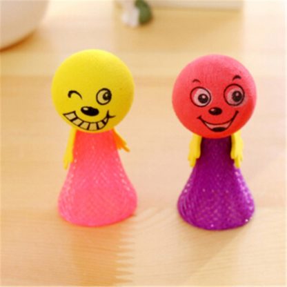 5 PCS Jumping Doll  Kids Bounce Ball Toys Creative Game Toys Gifts for Children, Random Style Delivery(6.5 x 3cm) - Image 2