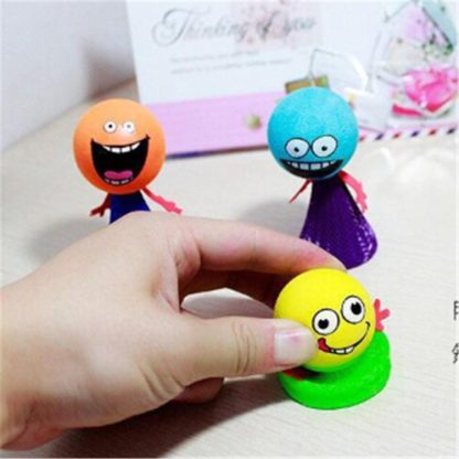 5 PCS Jumping Doll  Kids Bounce Ball Toys Creative Game Toys Gifts for Children, Random Style Delivery(6.5 x 3cm) - Image 3