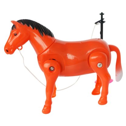 Plastic Simulation Electric Horse Toy Children Birthday Gift Red and White Random Delivery - Image 3