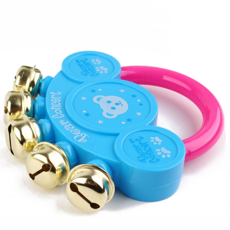 Cartoon Metal Rattle Children Educational Music Toy, Random Color Dlivery - Image 3