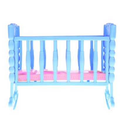 5 PCS Mini Doll House Furniture Cradle Children Educational Toys, Random Color Delivery - Image 3