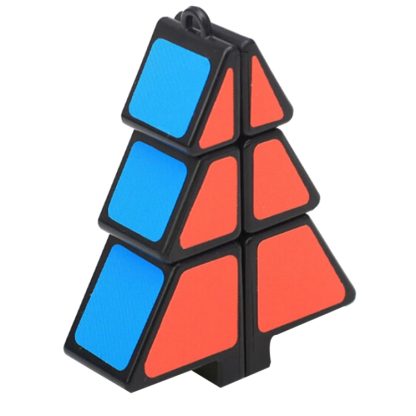 Creative Magic Cube Christmas Gift Pendant Children Educational Toys(Black) - Image 3