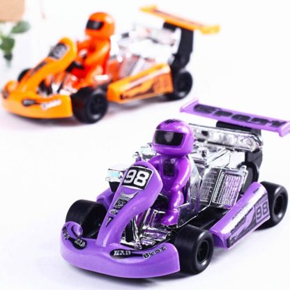 3 PCS Multicolor Children Kid Mini Running Vehicle Car Toy Plastic Inertia Racing Cars Cartoon Education Toys(Random Col