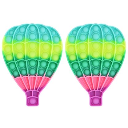 2 PCS Children Silicone Desktop Educational Decompression Toy, Style: Balloon