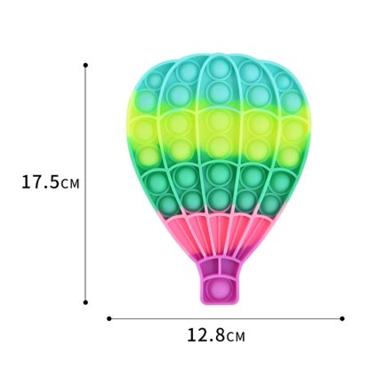 2 PCS Children Silicone Desktop Educational Decompression Toy, Style: Balloon - Image 2