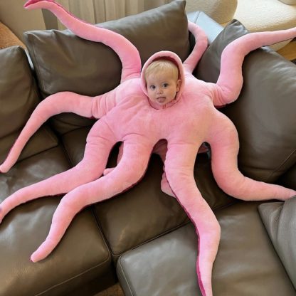 Cute Octopus Baby Funny Dress Plush Doll Toy, Size: 120cm