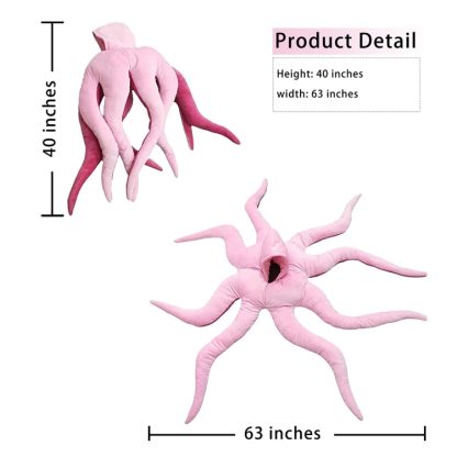 Cute Octopus Baby Funny Dress Plush Doll Toy, Size: 120cm - Image 3