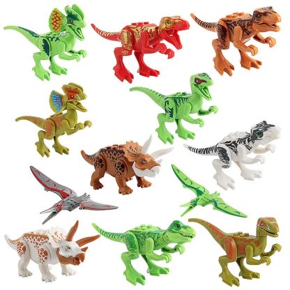 6 in 1 Intelligent Toys DIY ABS Material Building Blocks Dinosaurs, Random Style Delivery - Image 2