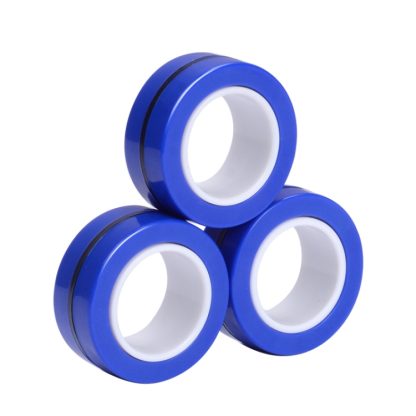 Spinner Toy Magnetic Ring Anti-Anxiety Game Finger Toy (Blue) - Image 2