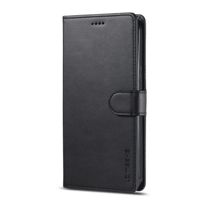 For iPhone 13 Pro LC.IMEEKE Calf Texture Horizontal Flip Leather Case with Holder & Card Slots & Wallet (Black) - Image 2