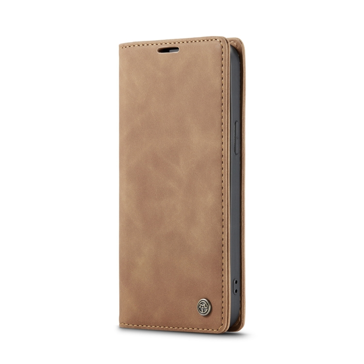 For iPhone 14 Pro Max CaseMe-013 Multifunctional Retro Frosted Leather Phone Case (Brown) - Image 2