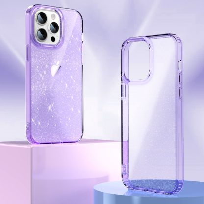 For iPhone 14 Pro Star Solid Color Phone Case(Purple) - Image 3