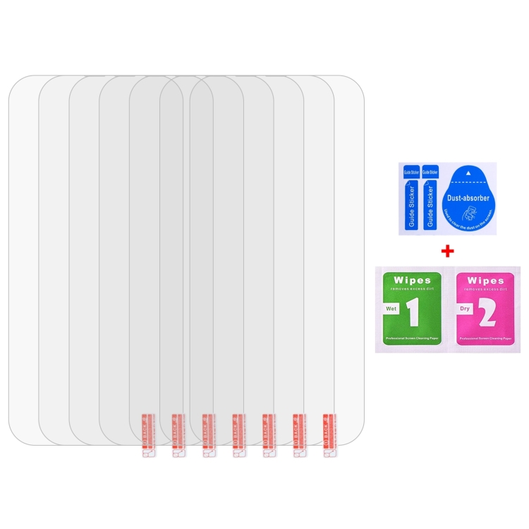 For iPhone 15 Plus / 15 Pro Max 50pcs 0.26mm 9H 2.5D High Aluminum Tempered Glass Film - Image 2