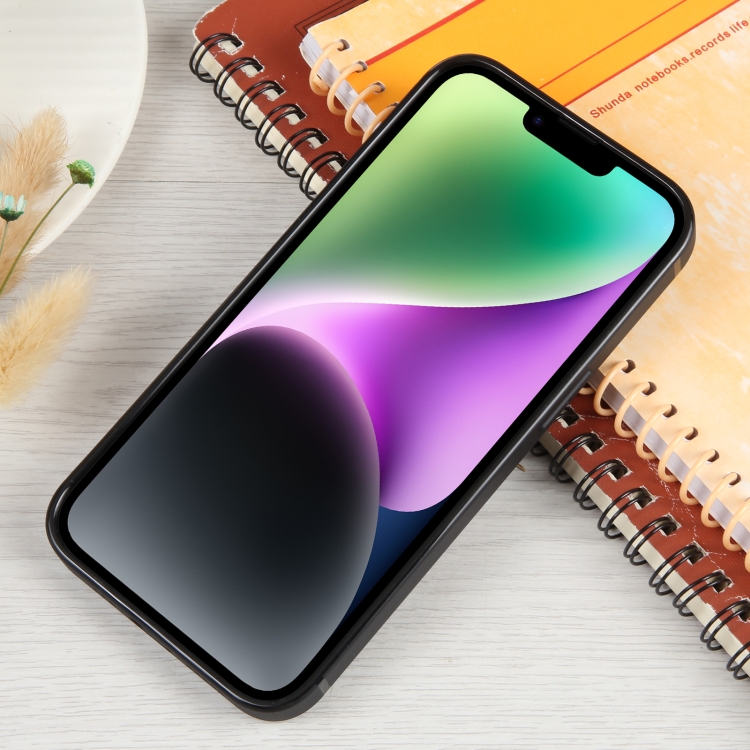 For iPhone 14 Plus Frosted Solid Color TPU Phone Case(Black) - Image 3