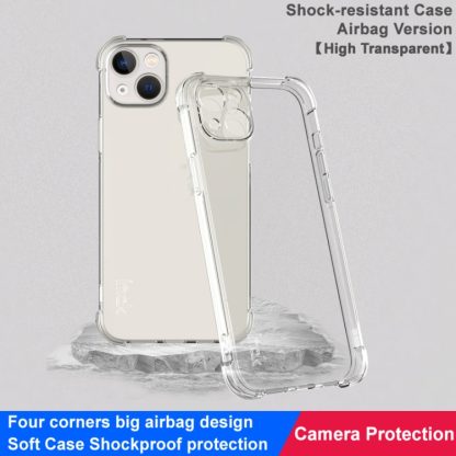 For iPhone 15 imak Shockproof Airbag TPU Phone Case(Transparent) - Image 2