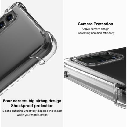 For iPhone 15 imak Shockproof Airbag TPU Phone Case(Transparent) - Image 4