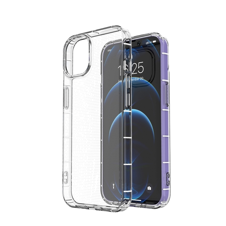 For iPhone 15 Plus Airbag Four-Corner Full Coverage Shockproof TPU Phone Case(Transparent) - Image 2