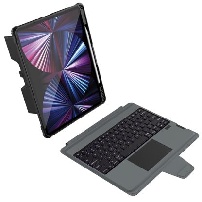 For iPad Pro 12.9 2020/2021/2022 Nillkin Bumper Combo Keyboard Case with Backlight - Image 4