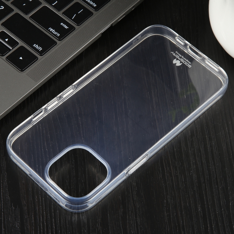 For iPhone 15 GOOSPERY CLEAR JELLY Transparent TPU Soft Phone Case - Image 2