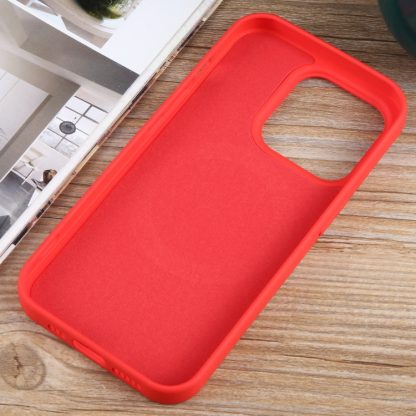 For iPhone 13 Pro Max MagSafe Liquid Silicone Phone Case(Red) - Image 4