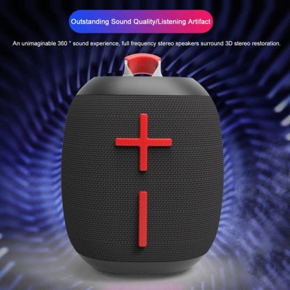 T&G TG-389 Portable Outdoor IPX5 Waterproof Wireless Bluetooth Speaker(Black) - Image 3